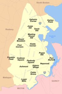 Map of Dorchester Neighborhoods