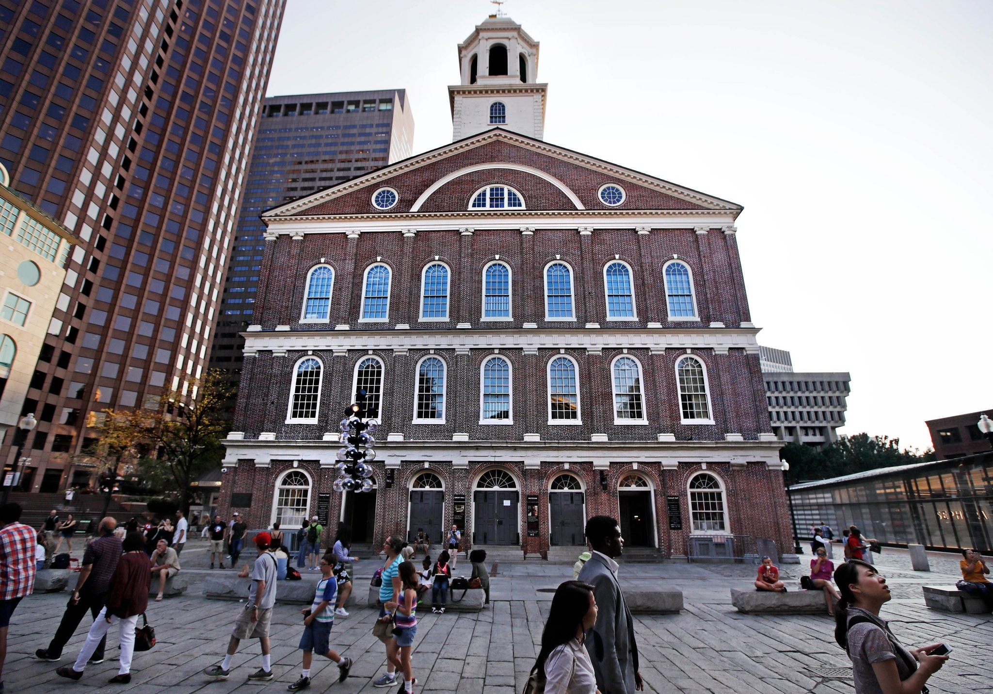 Jim Sells Downtown - Faneuil Hall, Quincy Market
