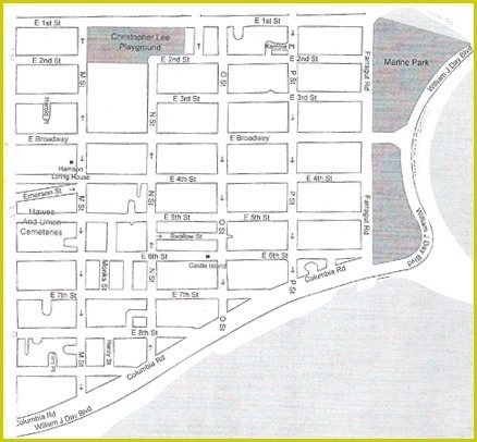 Jim Sells South Boston - City Point Map